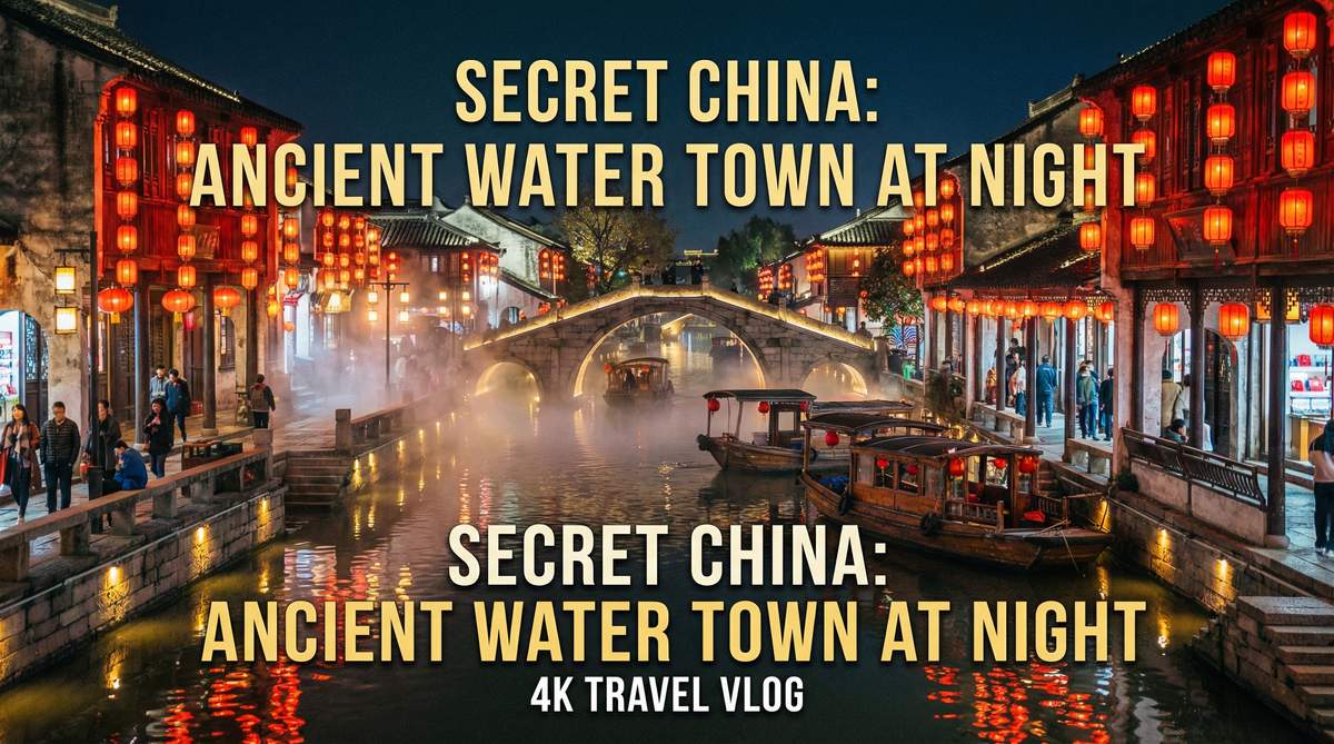 抖荫短视频古镇夜景视频